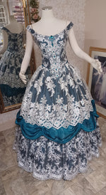Belle Odette!  Swan Princess Victorian Style Dress