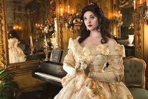 Upscale Fantasy Plus Size Elaborate Belle Gown Custom