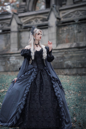 Red/black Gothic Sleeping Beauty Alternative Wedding Gown SmallSmall Red/black Gothic Sleeping Beauty Alternative Wedding Gown SmallSmall