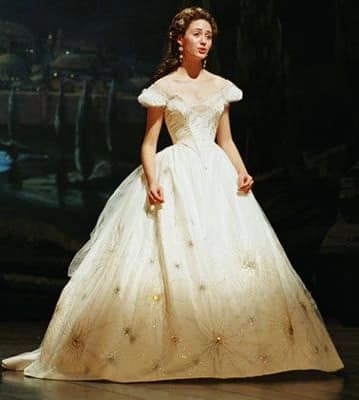 Phantom of the Opera Think of Me Gown Light Color Custom Small
