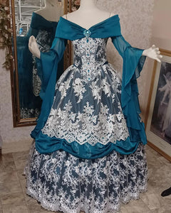 swan princess odette dress Belle Odette! Swan Princess Victorian Style Dress – Romantic Threads