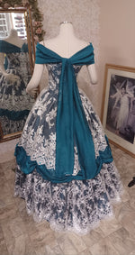 SOLD OUT Belle Odette!  Swan Princess Victorian Style Dress