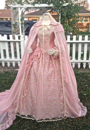 Princess Fantasy Sleeping Beauty Gown Pink/Rose Romantic Threads Princess Fantasy Sleeping Beauty Gown Pink/Rose Romantic Threads