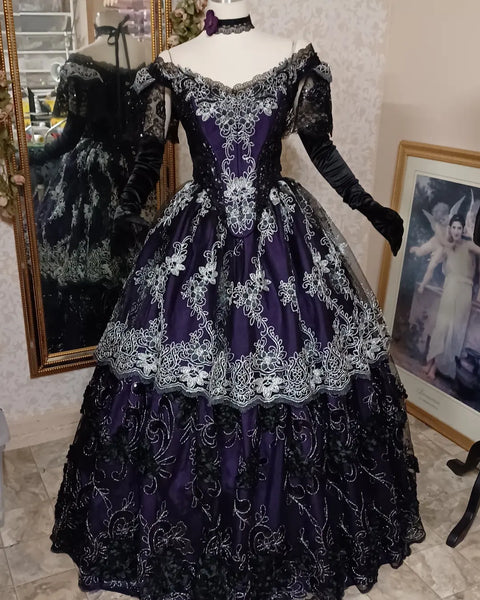 Pierre Balmain Vintage Black Velvet Couture Evening Gown Dress Fall/Winter  Sz 38 | eBay