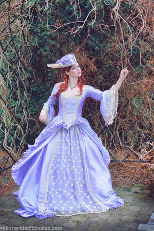 Fantasy Marie Antoinette Beaded Gown Custom