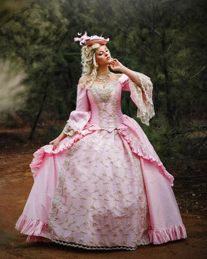 SOLD OUT Fantasy Marie Antoinette Beaded Gown Custom – Romantic