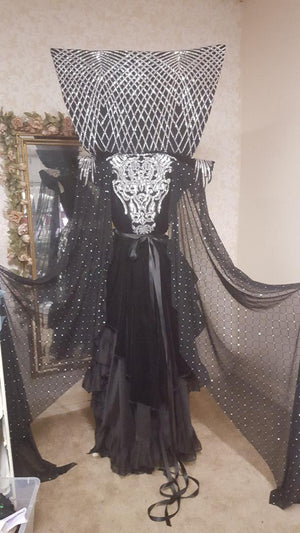 Dark Lily Fantasy Gown from the movie Legend