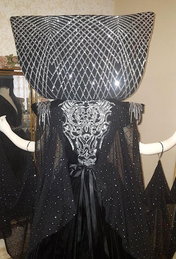 SOLD OUT Dark Lily Fantasy Gown from the movie Legend