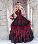SOLD OUT Gothic Dark Fae Fairy Fantasy Convertible Gown Corset Set