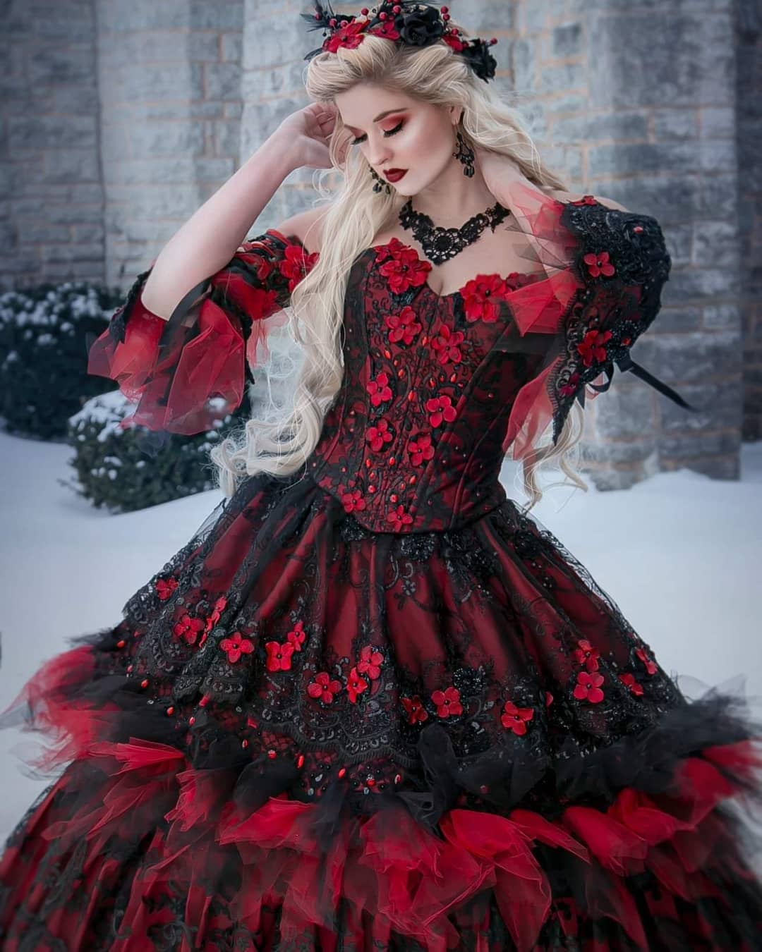 Gothic Dark Fae Fairy Fantasy Convertible Gown Corset Set 1X 46-48bust Gothic Dark Fae Fairy Fantasy Convertible Gown Corset Set 1X 46-48bust