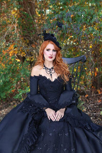 SOLD OUT Gothic Marie Antoinette Sparkle Gown