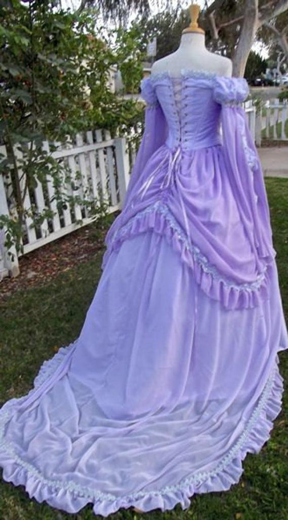 Princess Fantasy Sleeping Beauty Gown Pink/Rose Romantic Threads