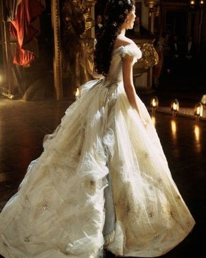 Phantom of the Opera Sparkle Custom Bustle Gown Black or Ivory – Romantic Threads Phantom of the Opera Sparkle Custom Bustle Gown Black or Ivory – Romantic Threads