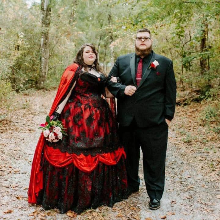 Gothic Belle Plus Size Fantasy Gown Custom 2X Gothic Belle Plus Size Fantasy Gown Custom 2X