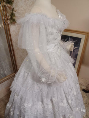 SOLD! Sarah Labyrinth Inspired Wedding gown or Cosplay Gown Medium