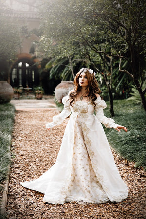 Ever After Fantasy Wedding Gown Light Colors