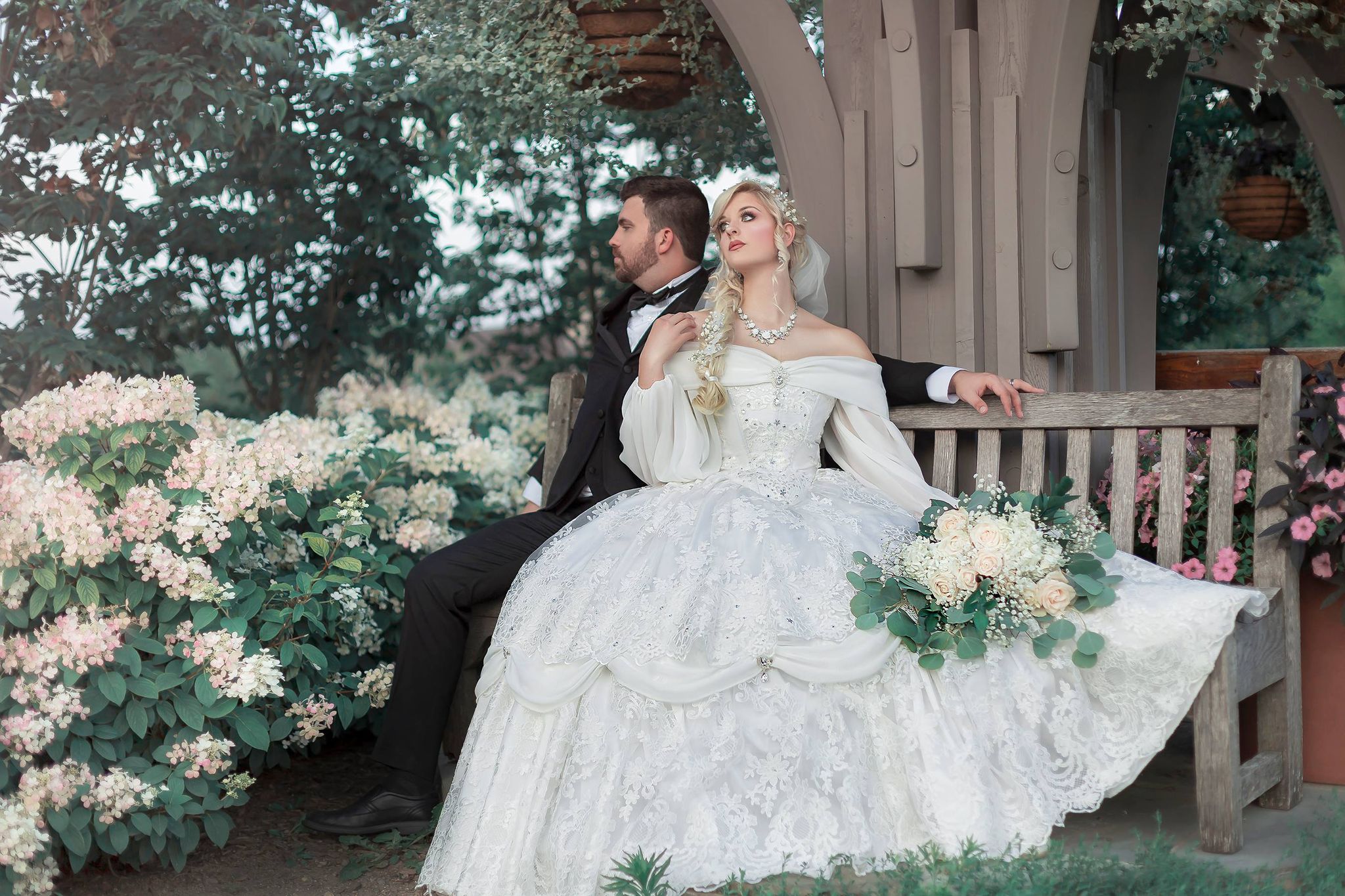16 Blue Wedding Dresses That'd Put Cinderella to Shame