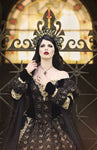 SOLD OUT Gothic Sleeping Beauty Velvet & Venice Lace Gown
