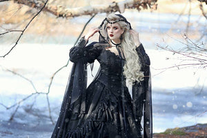 SOLD OUT Gothic Dark Colors Sleeping Beauty Gowns