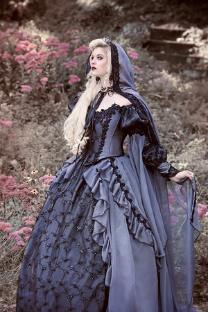 SOLD OUT Gothic Dark Colors Sleeping Beauty Gowns
